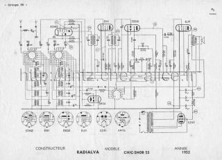 Radialva-Chic Snob 53-1952.Radio preview